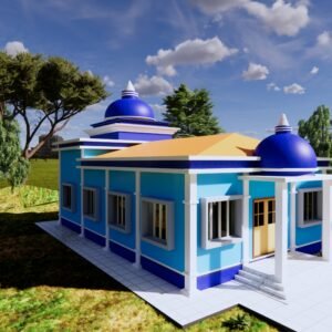 Bauddha Vihar (Buddha Vihara) 3D Model | Revit File (.rvt) | Religious Architecture